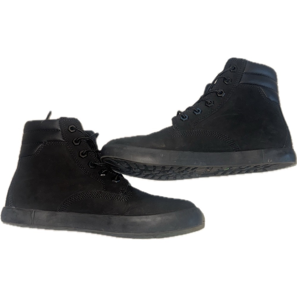 Timberland Dausette black leather sneaker boot women's booties Size 7.5 - Picture 5 of 10